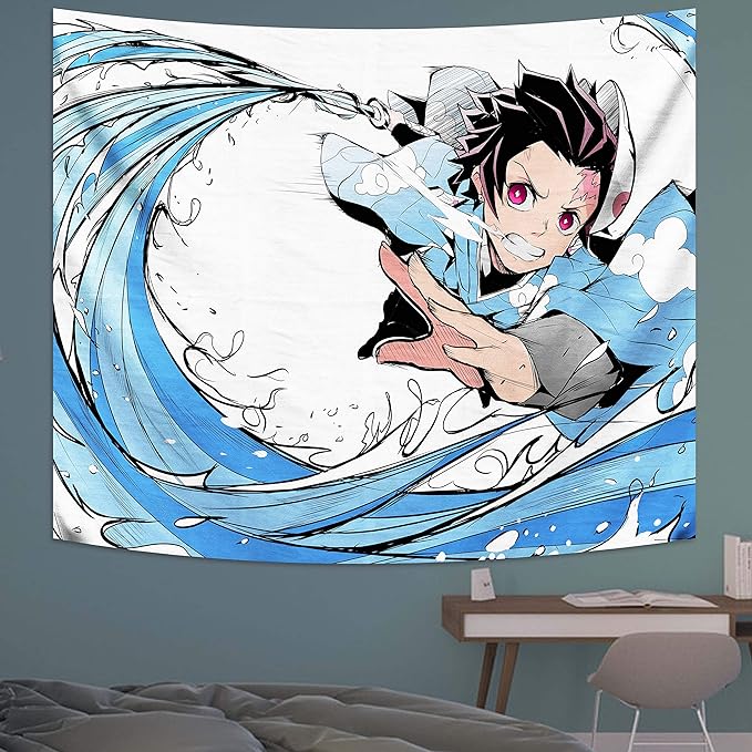 Demon Slayer Tapestry Anime Tapestry Wall Hanging for Bedroom Wall Decoration
