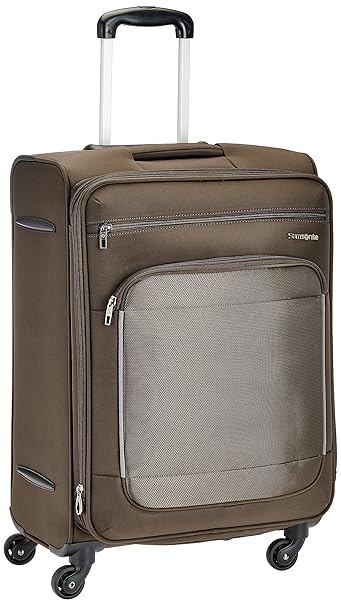 Samsonite Sam Kingsway Sp Polyester 66 cms Brown Soft Sided Suitcase (AE3 (0) 03 002)