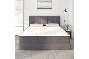 NapQueen Full Mattress, 10 Inch Victoria Hybrid Cooling Gel Infused Pocket Spring and Memory Foam Mattress, Full Size Mattress Bed in a Box, CertiPUR-US Certified, Fiberglass-Free Mattress