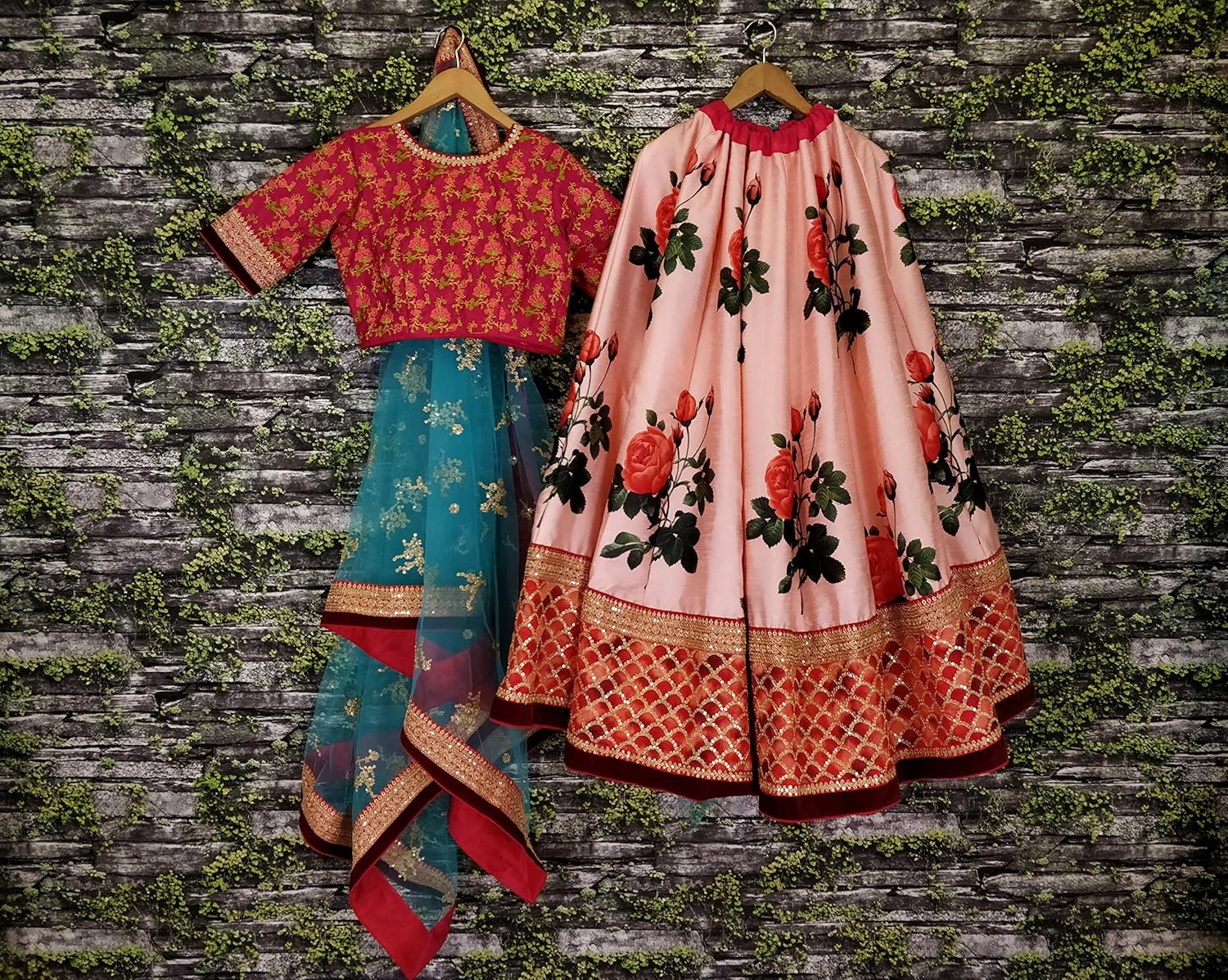 zeel clothing silk lehenga choli