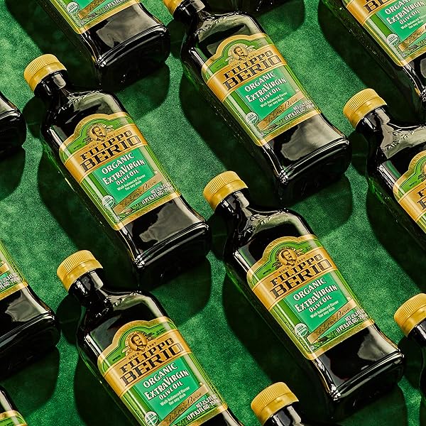 FILIPPO BERIO ORGANIC, COLD PRESSED EXTRA VIRGIN OLIVE OIL, 25.3 OUNCE RPET BOTTLE, CONTAINS POLYPHENOLS