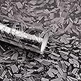Lypumso Forged Carbon Fiber Vinyl Wraps, High Gloss Car Wrap Vinyl Rolls for DIY, Self-Adhesive Stickers with Air Release Technology for Auto Interior and Exterior (Grey Forged Carbon, 2ft x 5ft)