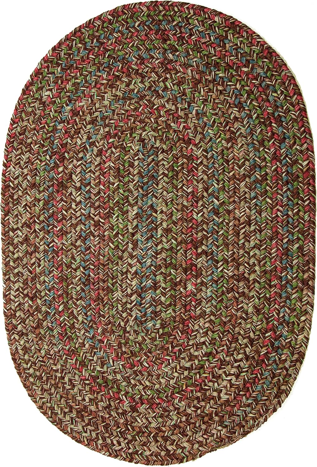 RRI Home Décor Sonya Indoor/Outdoor Oval Reversible Braided Rug, 3x5
