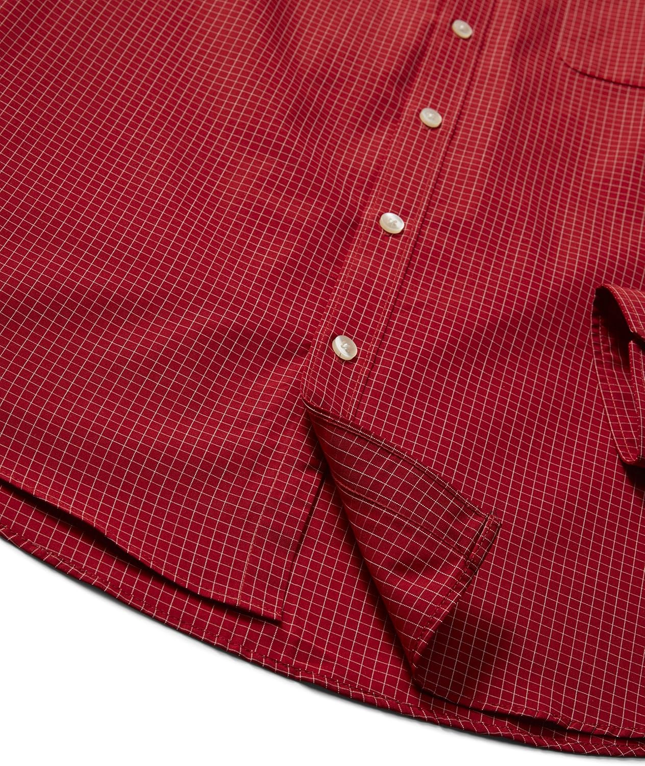 Van Heusen Men's Wrinkle Free Poplin Long Sleeve Button Down Shirt at  Men’s Clothing store