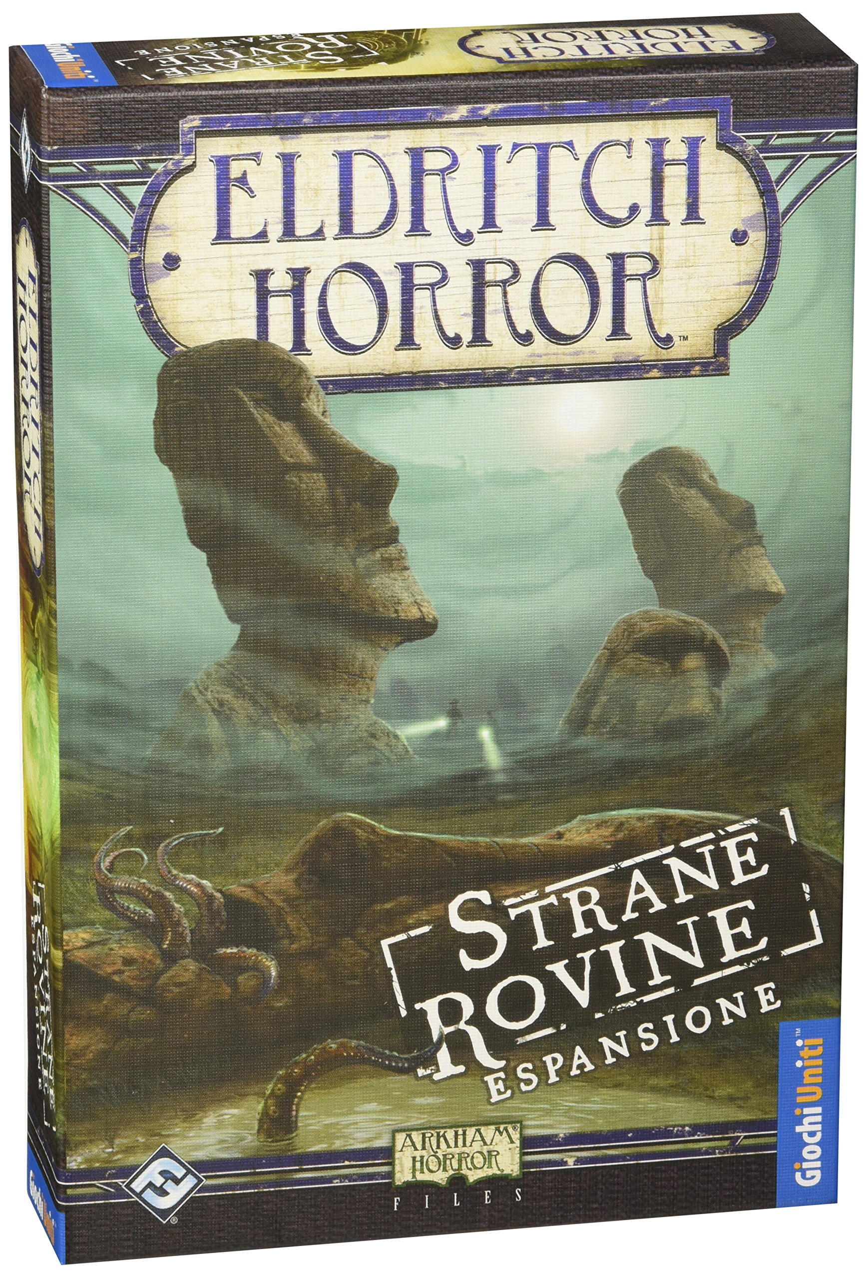 Giochi Uniti - Eldritch Horror Game Strange Ruins: Cooperative Game of Terror and Supernatural Adventures for 1-8 Players, Ages 14+