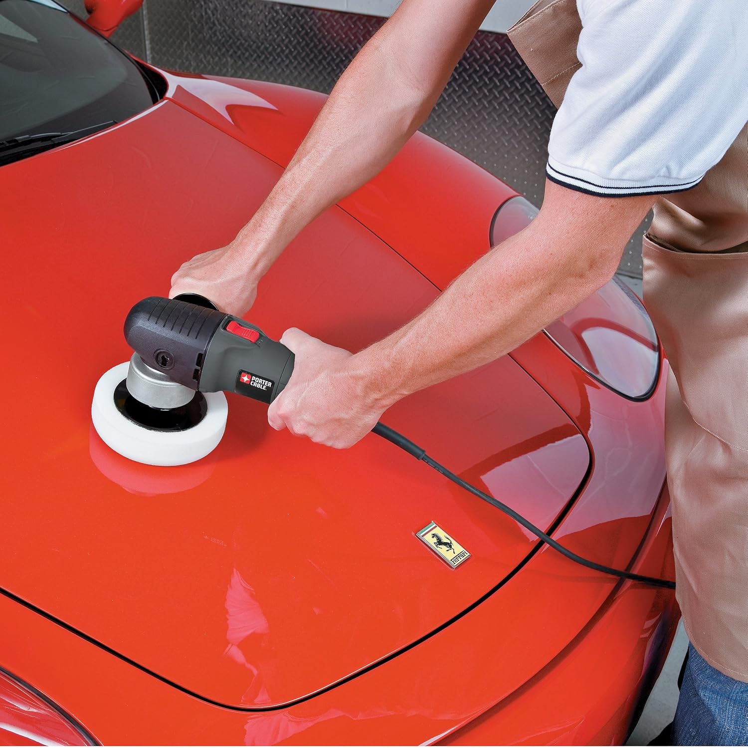 PORTER-CABLE Variable Speed Polisher, 6-Inch (7424XP) - Power Polishing Tools - 