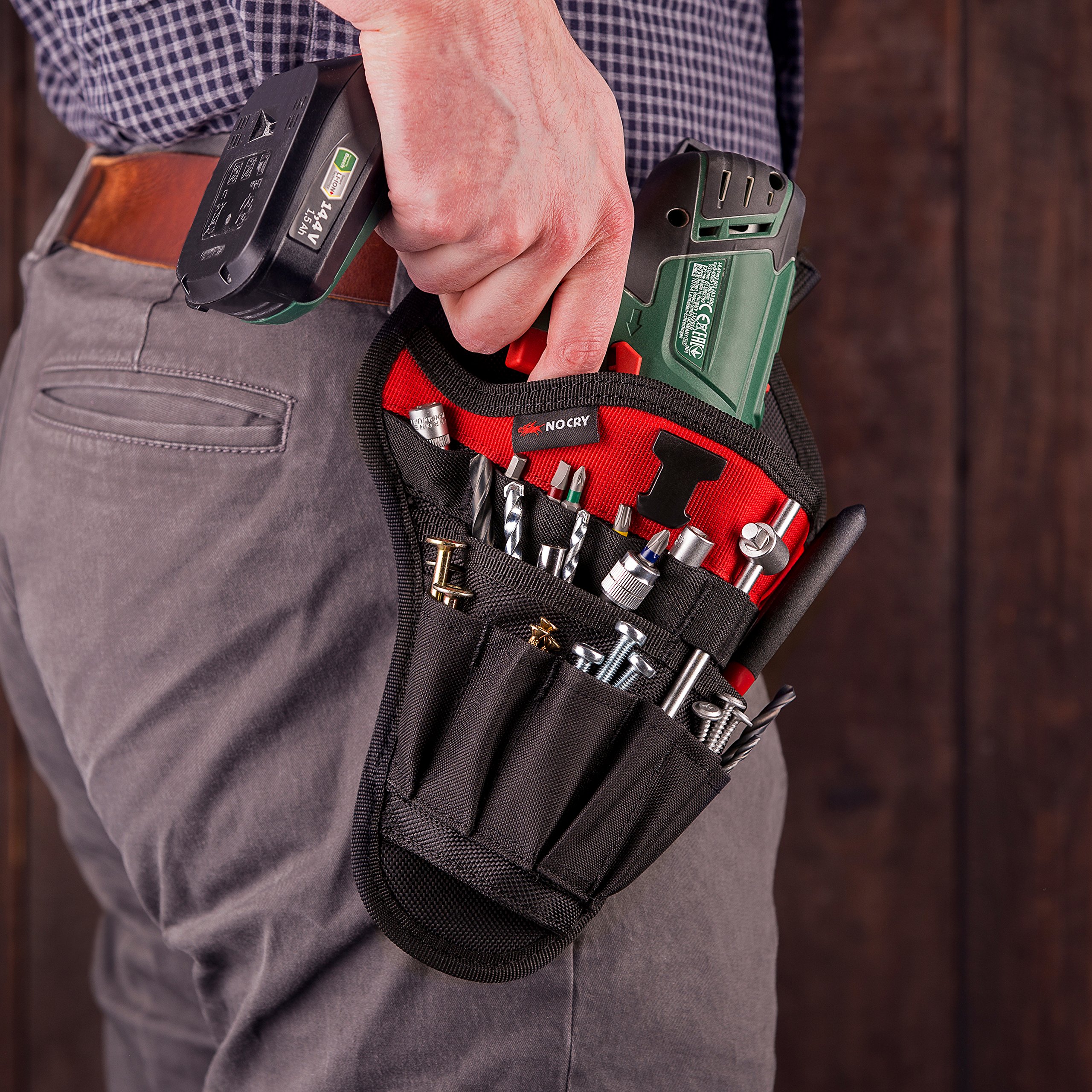 NoCry Fast Draw Drill Holster Balanced Fit for Cordless Drills