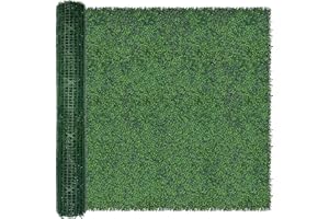 ODTORY Artificial Ivy Privacy Fence Wall Screen: 6FT X 12FT (72 sqft) UV-Anti Faux Boxwood Roll Panels Greenery Backdrop Ivy Vine Leaf Hedges Fence Panels for Indoor Outdoor Green Decor