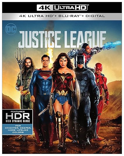 Justice League (2017) (4K UHD) [Blu-ray]