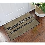 Harry Potter Wizards Welcome Muggles Tolerated - 2x3 - Doormat