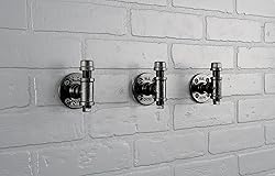 PIPE DECOR Robe and Towel Single Hook Kit Heavy