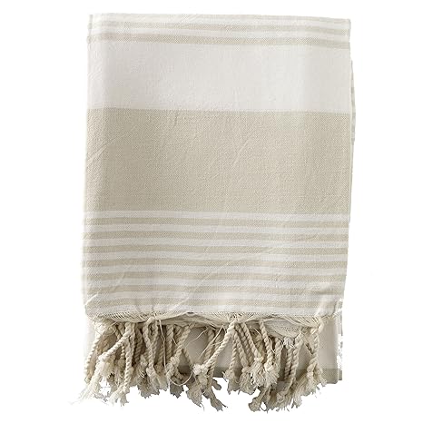 Extra große Stranddecke (180 x 240 cm) - Sand - Hamam