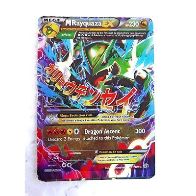 Pokemon Card XY Mega Battle Deck 60 M Rayquaza-EX North Macedonia