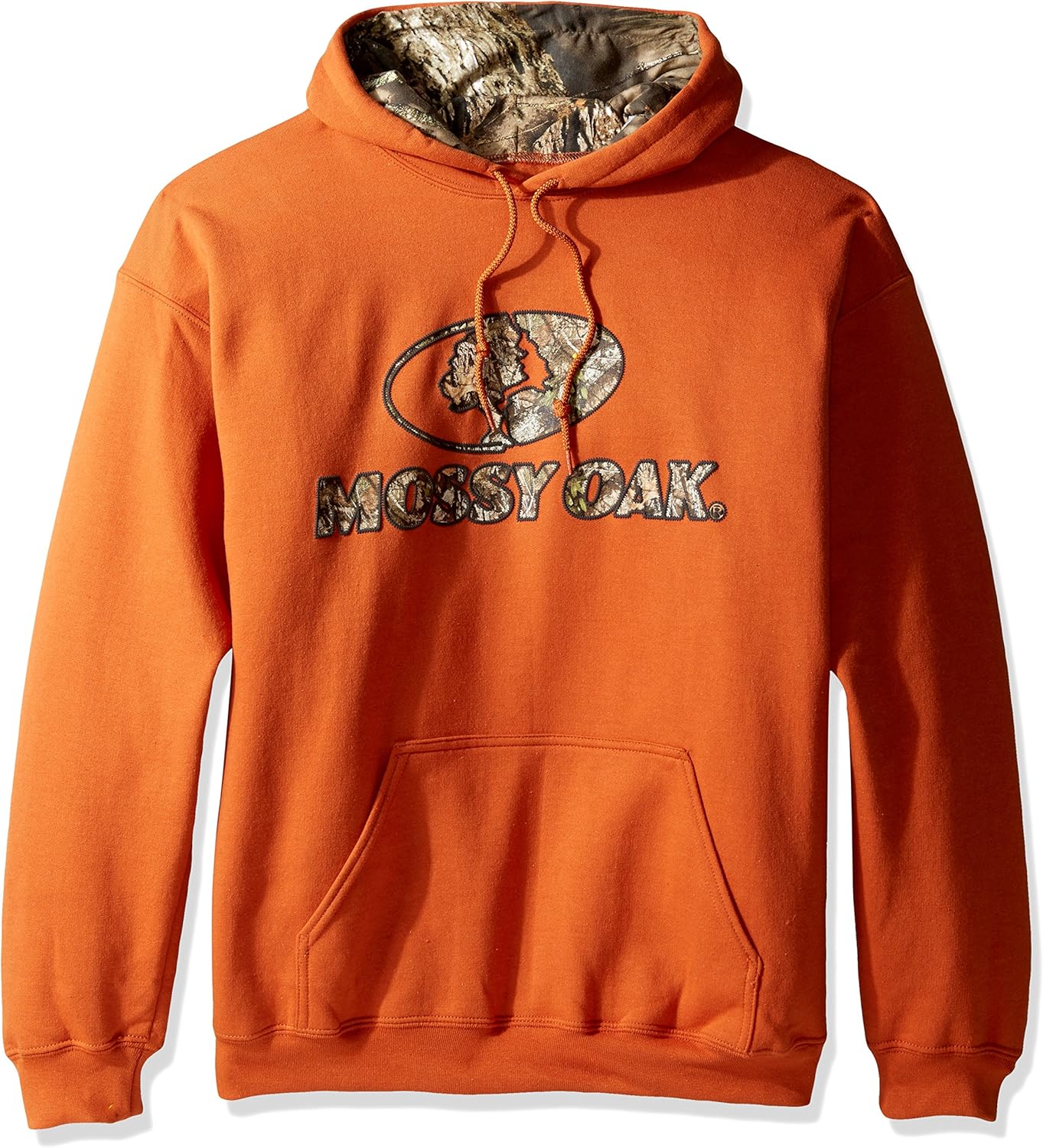 Mossy Oak Men's Camo-Lined Hoodie: Clothing