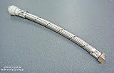 AK 15mm Push Fit x 1/2" BSP Flexible Tap Connector Hose 500mm Stainless Steel view 4