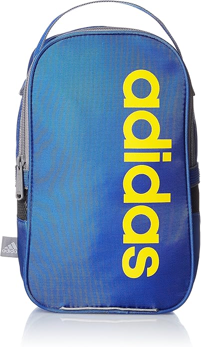 Amazon アディダス シューズケース 上履き入れ 小 ブルー レッスンバッグ