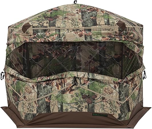 Amazon Com Barronett Blinds Bx550bw Ox 5 Pop Up Portable 5 Sided Hunting Blind Backwoods Camo Garden Outdoor