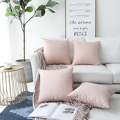 baby pink couch