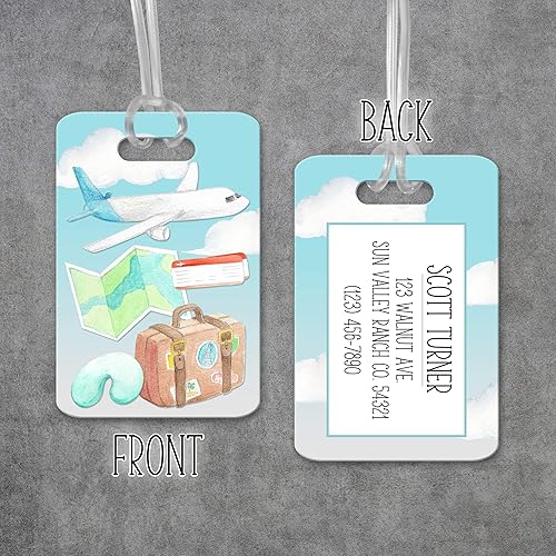 personalized travel tags