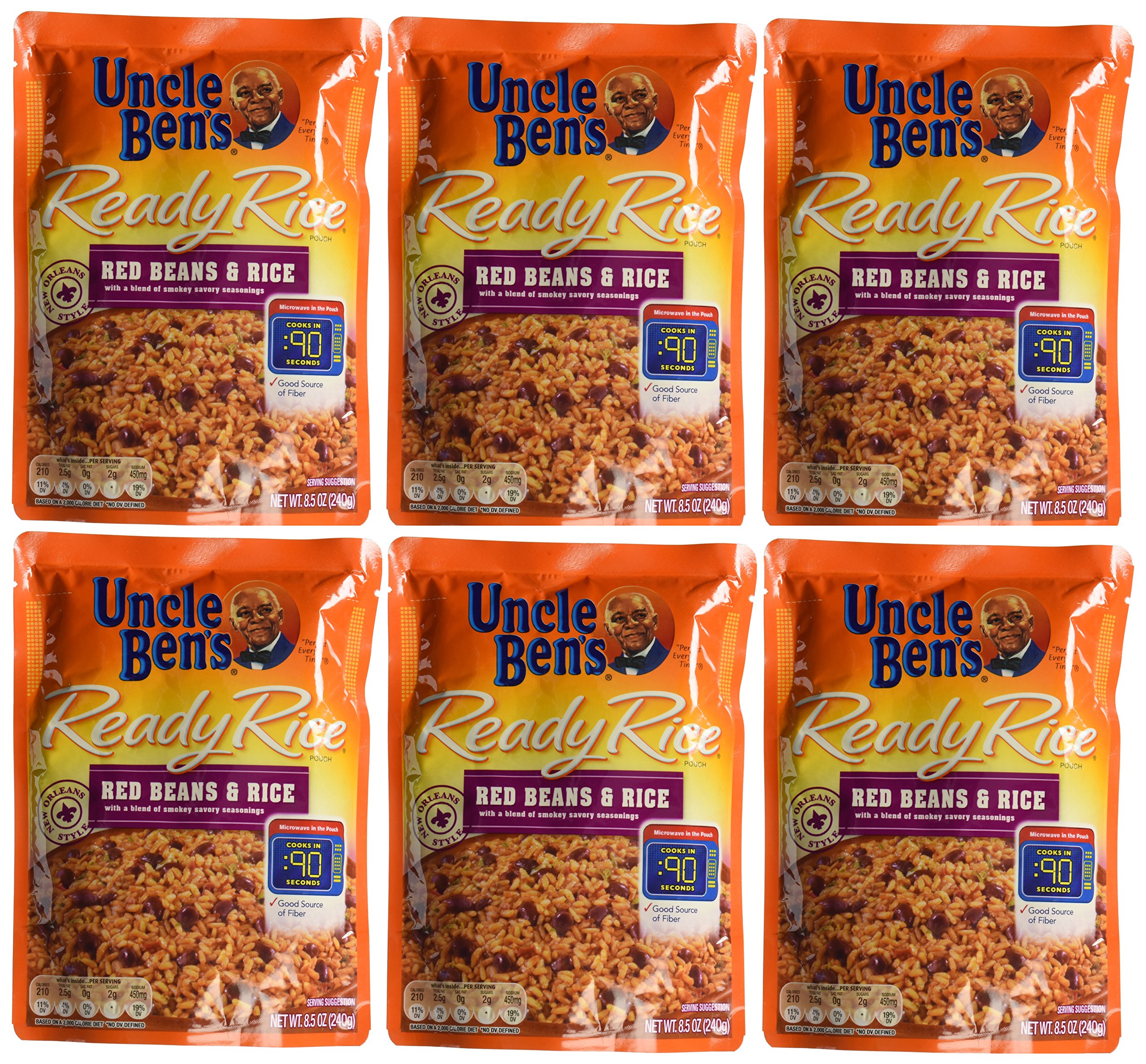 Uncle Ben's, Ready Rice, Creamy Four Cheese, 8.5oz Pouch