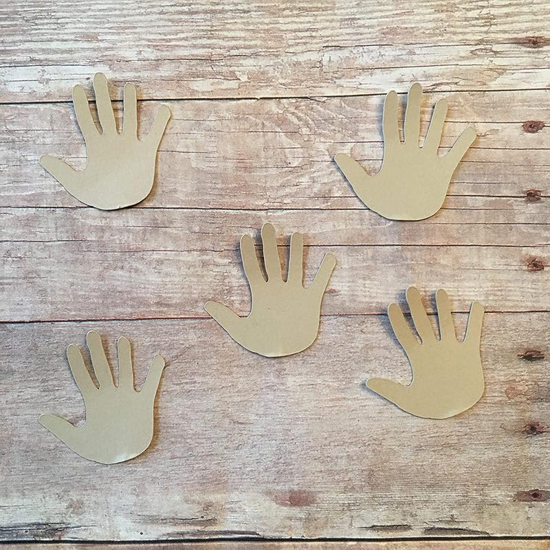 Hand Confetti, Hand Decorations, People Theme, Classroom