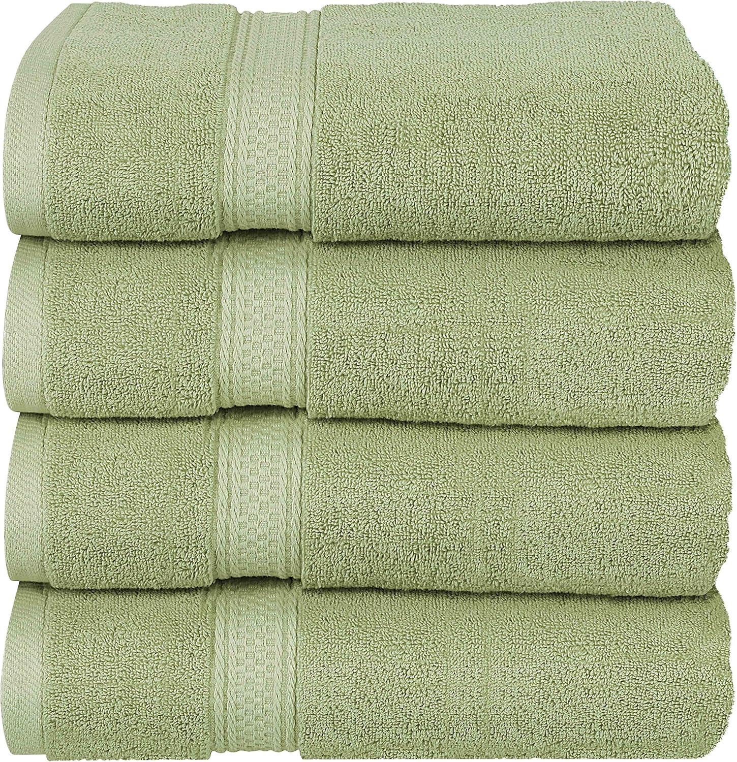 Utopia Towels Premium Bath Towels (Pack of 4, 27 x 54 inches) 100 RingSpun Cotton Towel Set