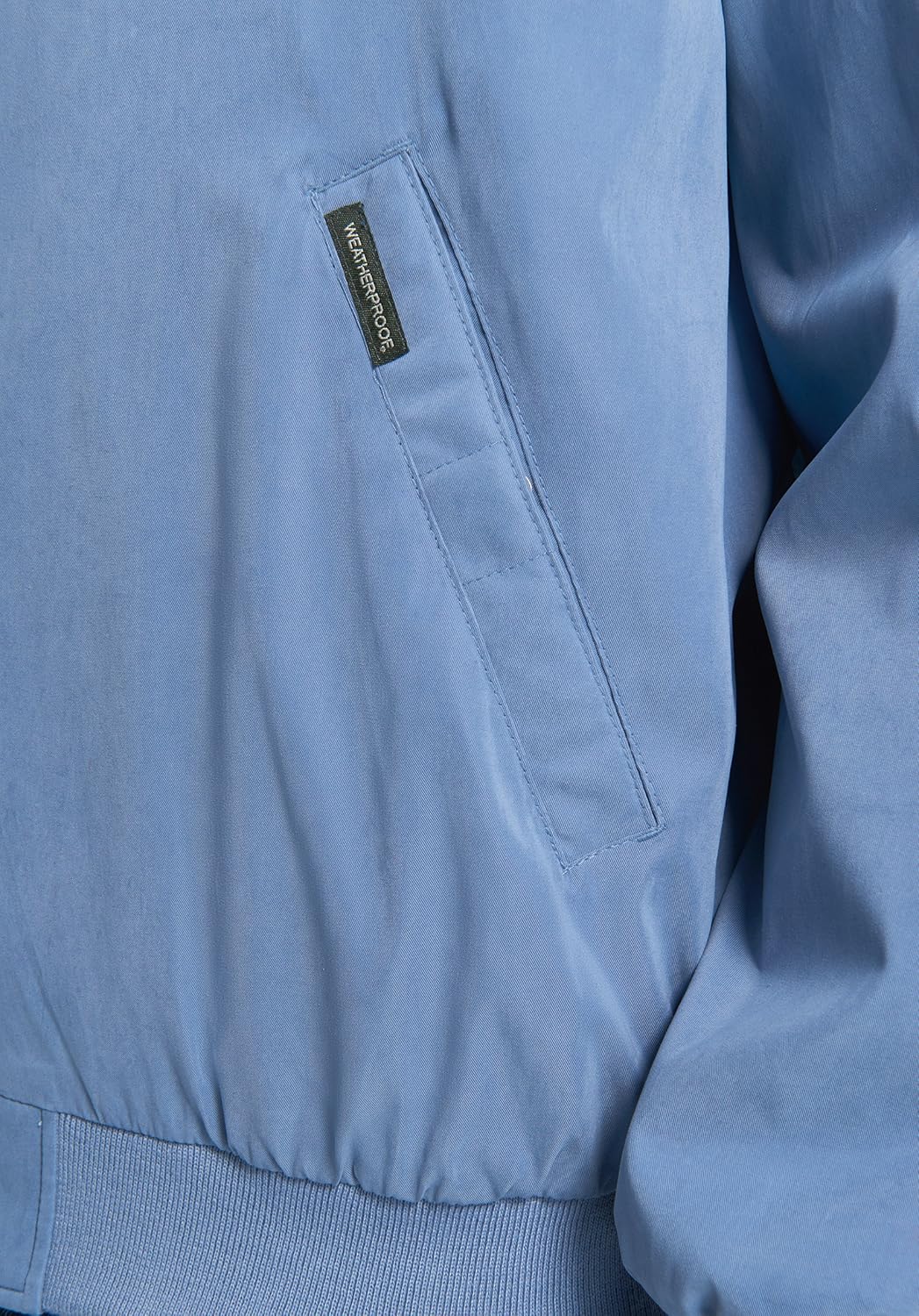 Weatherproof Original Mens Golf Jacket (Mens Windbreaker) Classic Mens Light Jacket (Small, Capri Blue) at  Men’s Clothing store