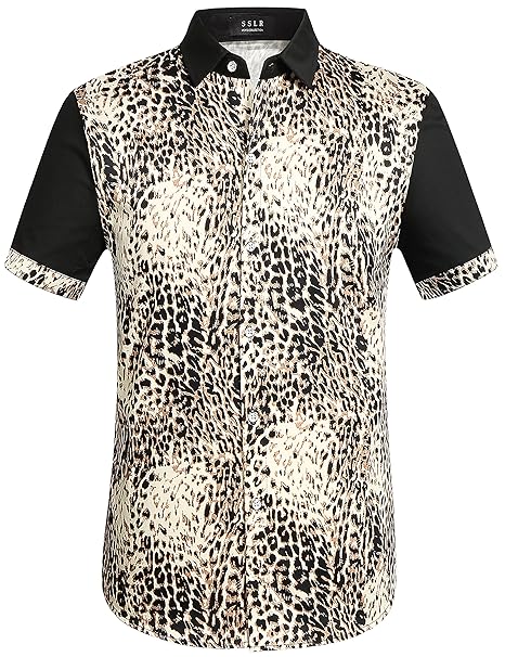 camisa de leopardo hombre