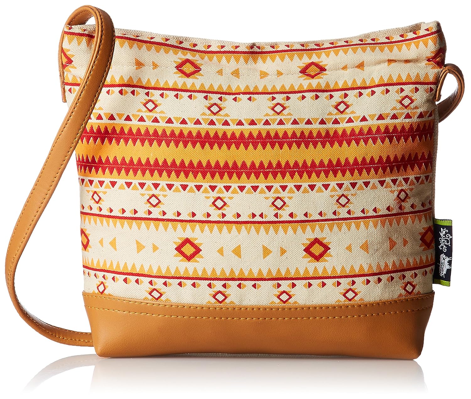 kanvas katha women's sling bag (multi-colour) (kksamzjan003)