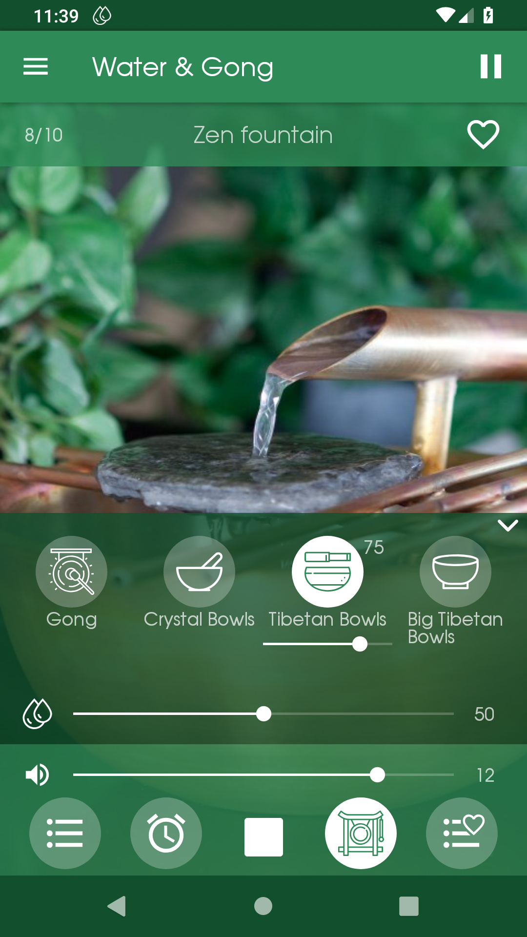Water & Gong - Relaxing sounds: sleep & meditation