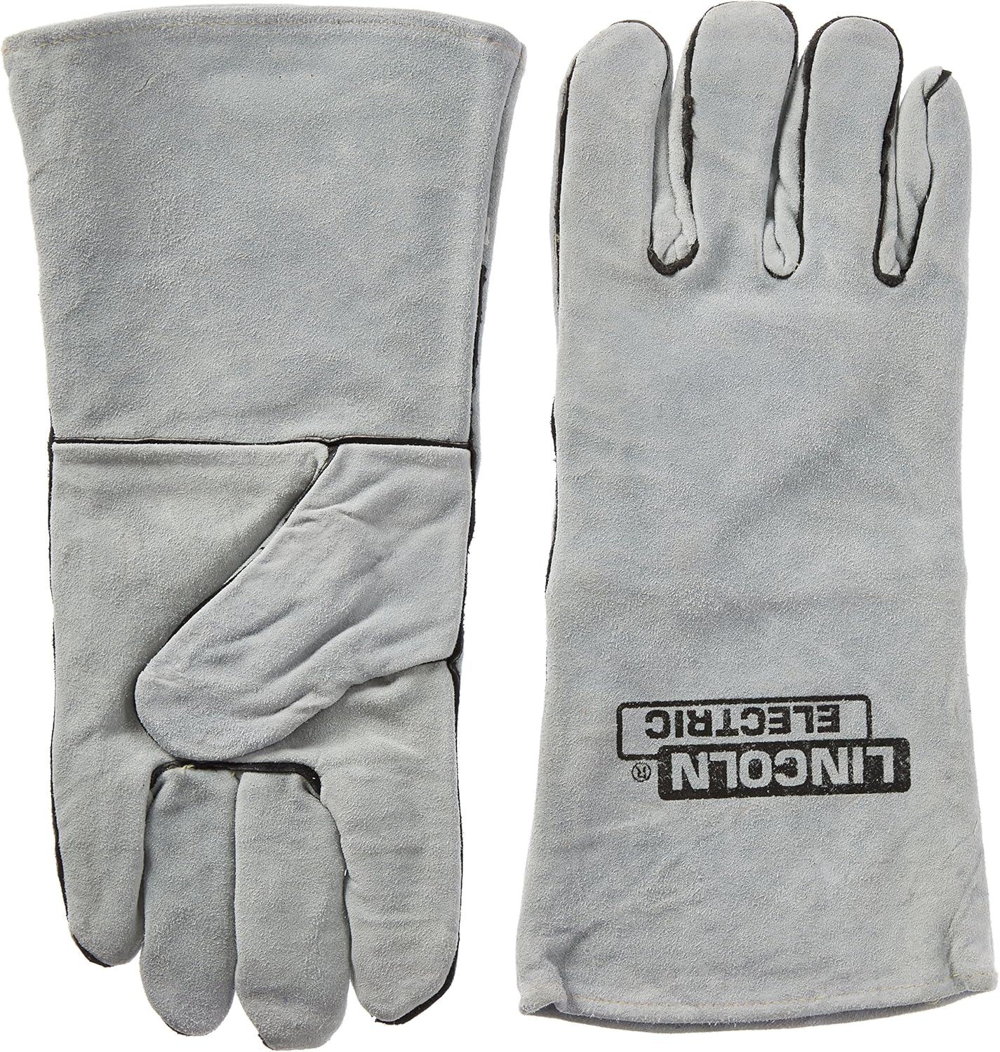 Lincoln Electric KH641 Leather Welding Gloves One Size Grey