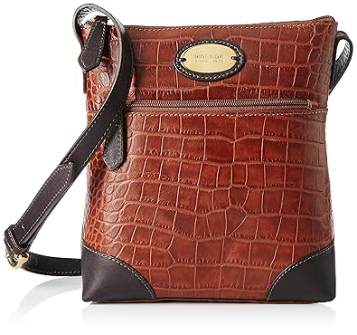 Hidesign Womens Sling Bag (Tan Brown)