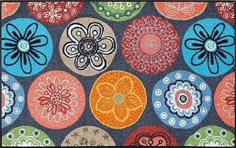 wash+dry Fußmatte Coralis 75x120 cm