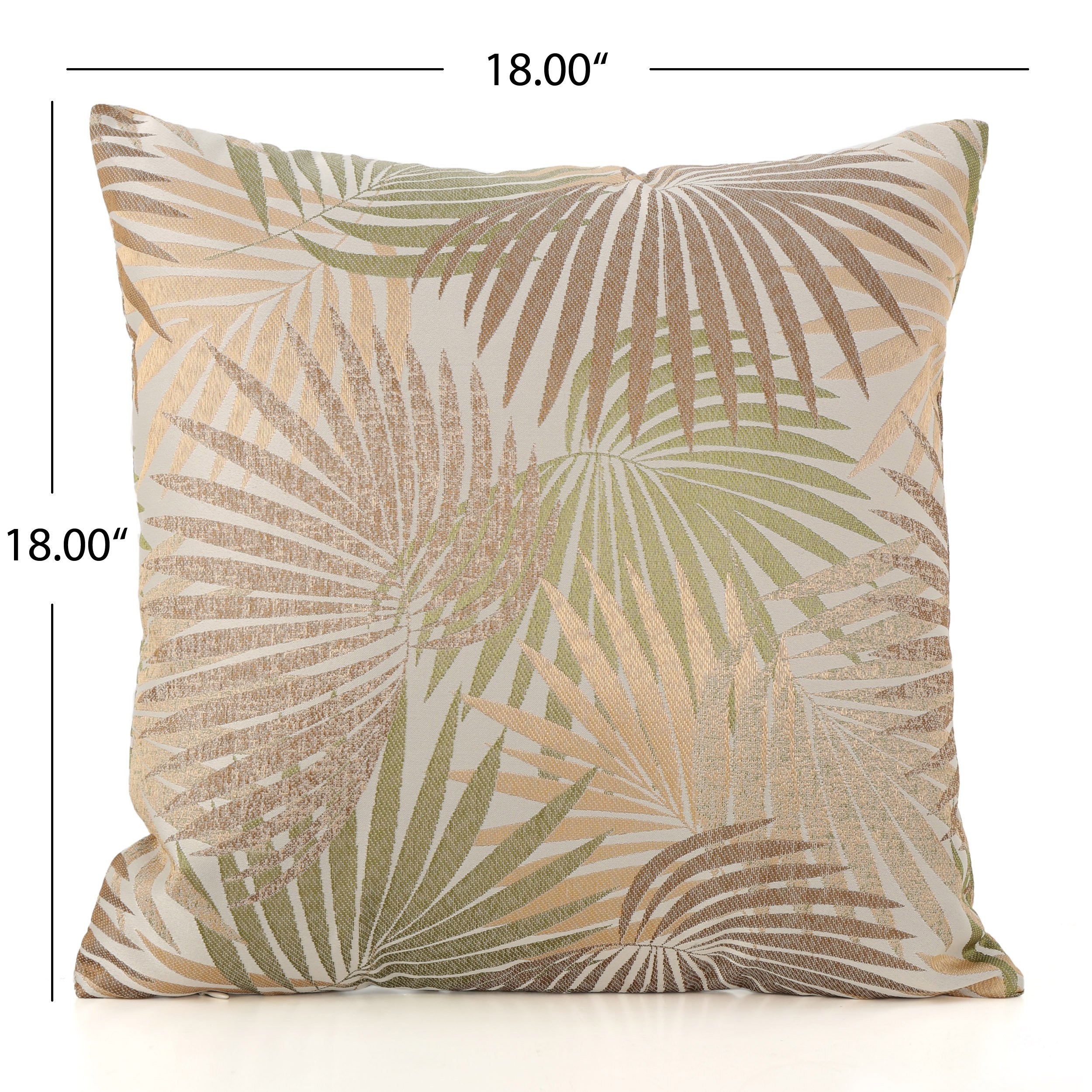 Christopher Knight Home Coronado Outdoor Square Water Resistant Pillows