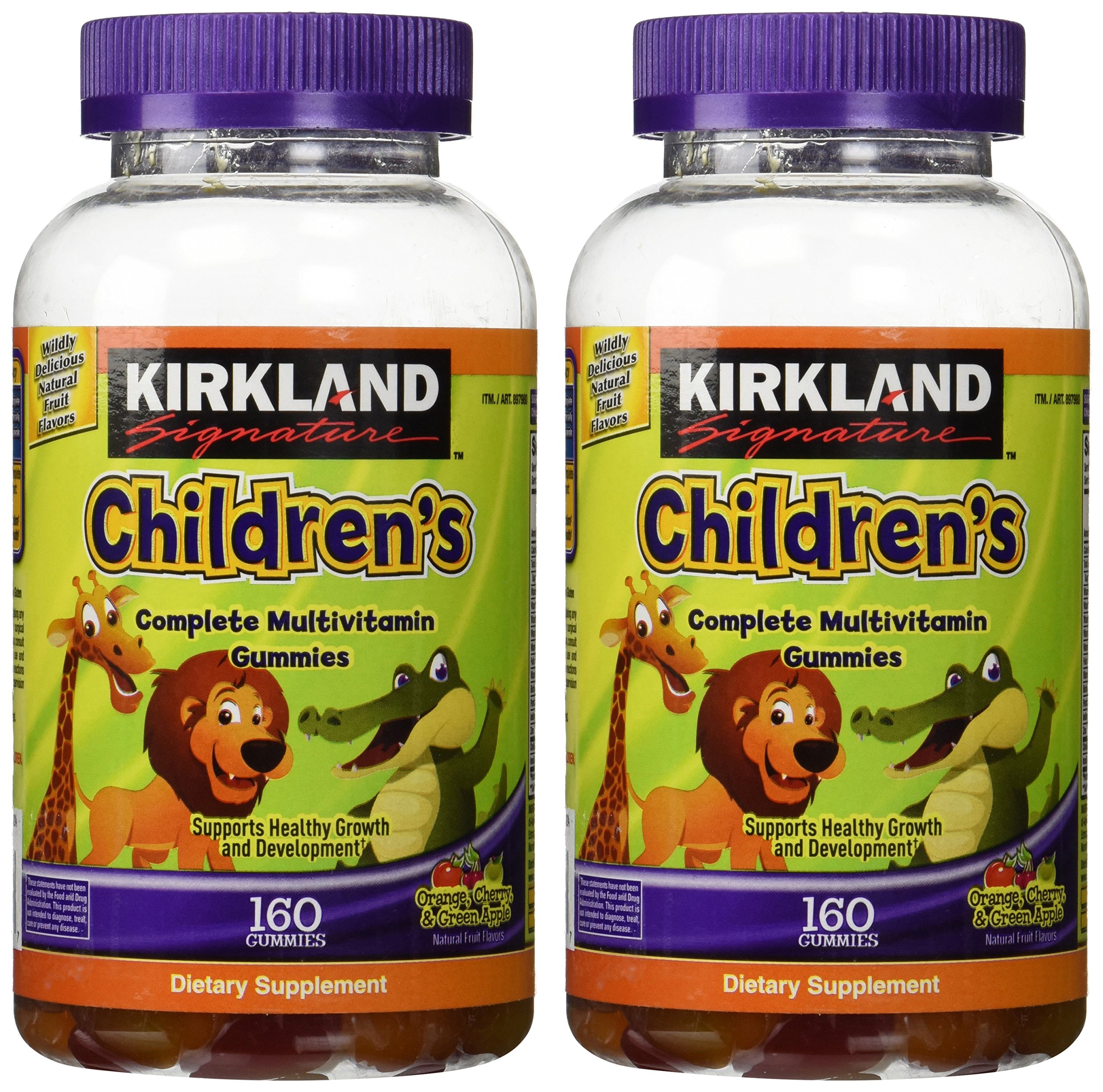 Kirkland Signature Children's Complete Multivitamin Gummies, 320 Count