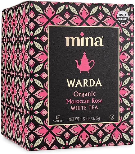 Amazon.com : Mina Zhar Organic Moroccan Orange Blossom Green Tea