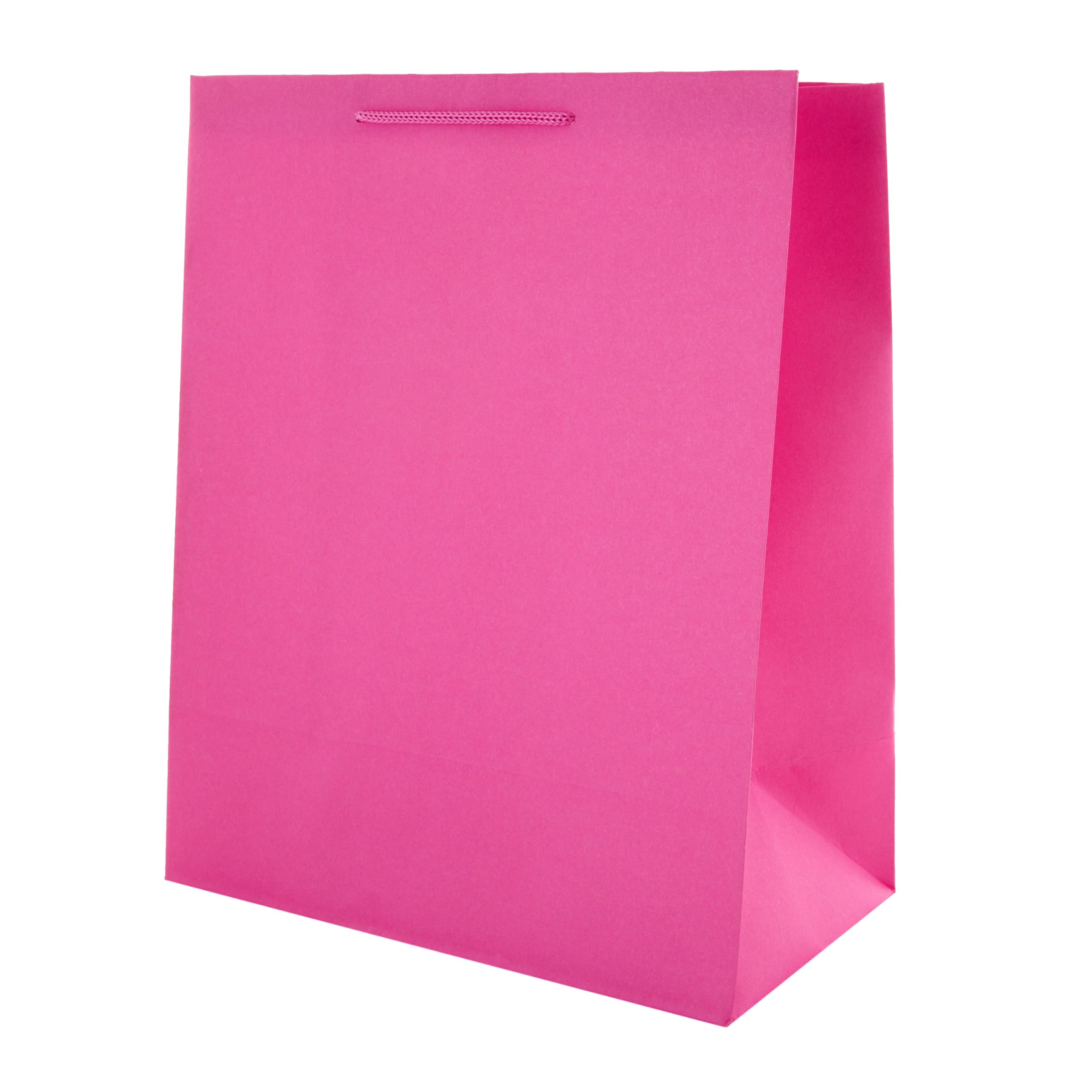 Hallmark Large Multi-Occasion Gift Bag - Plain Hot Pink
