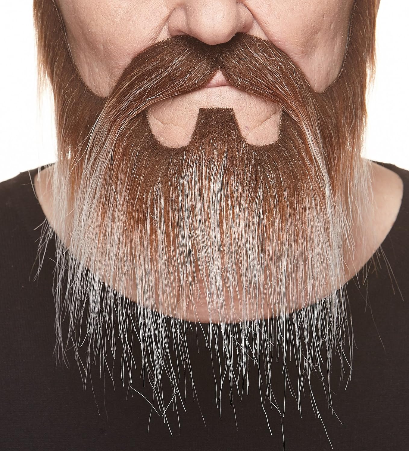 Mustaches Self Adhesive, Novelty, Nomad Fake Beard and Fake Mustache, False Facial Hair, Costume Accessory for Adults