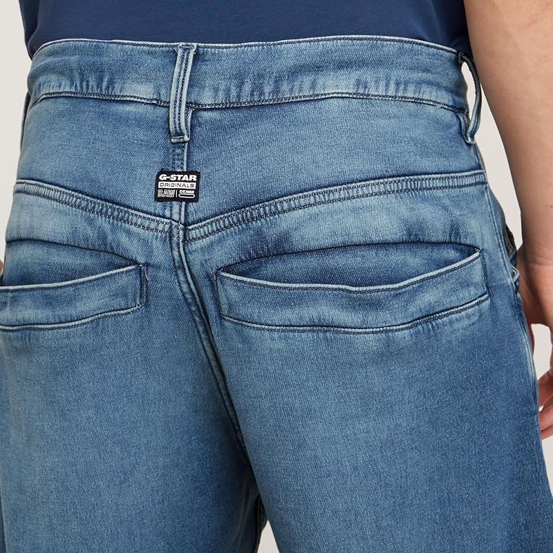 Ténis de ganga masculino, azul (Céu Nublado Desbotado D25529-D845-G935), 26W / 30L