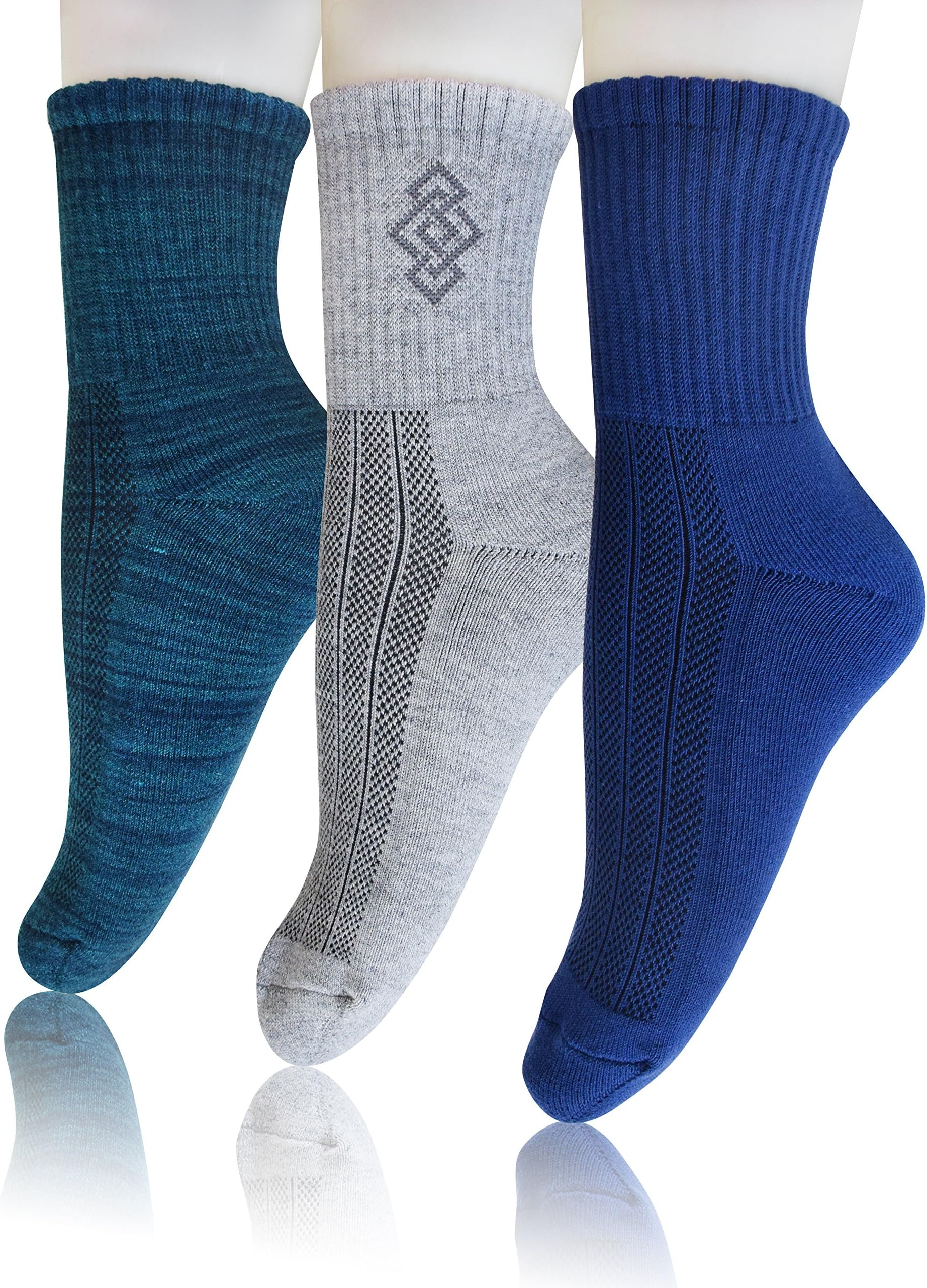 Tod Eagle, 3 Pairs of Men's Super Warm Mongolian Winter Socks