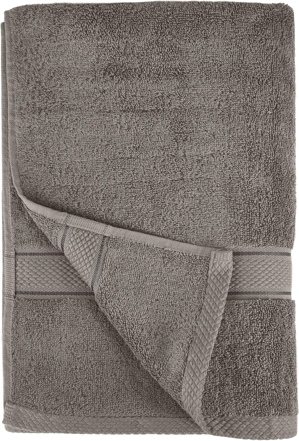 Pinzon 6 Piece Blended Egyptian Cotton Bath Towel Set - Grey: Home & Kitchen