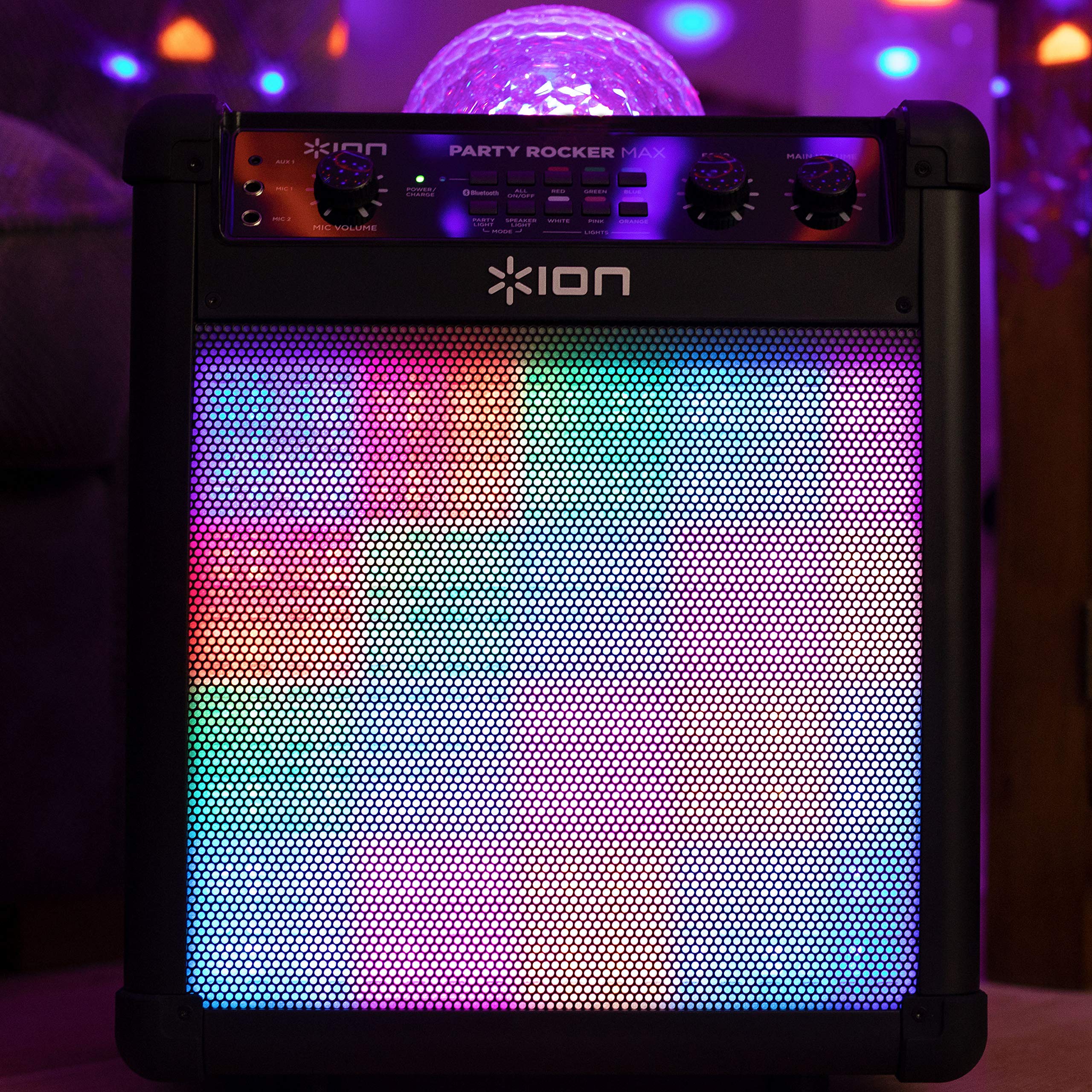 ION Audio Party Rocker Max 100W Portable Wireless Bluetooth Speaker