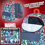 Marvel Spiderman Backpack Kids Teens Blue Rucksack School Bag Daypack Travel view 7