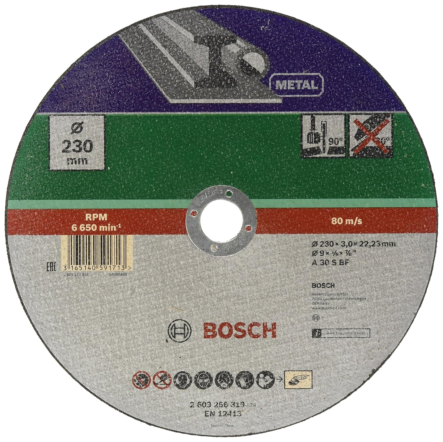 Bosch Diy Trennscheibe Metall Fur Winkelschleifer O 230 Mm