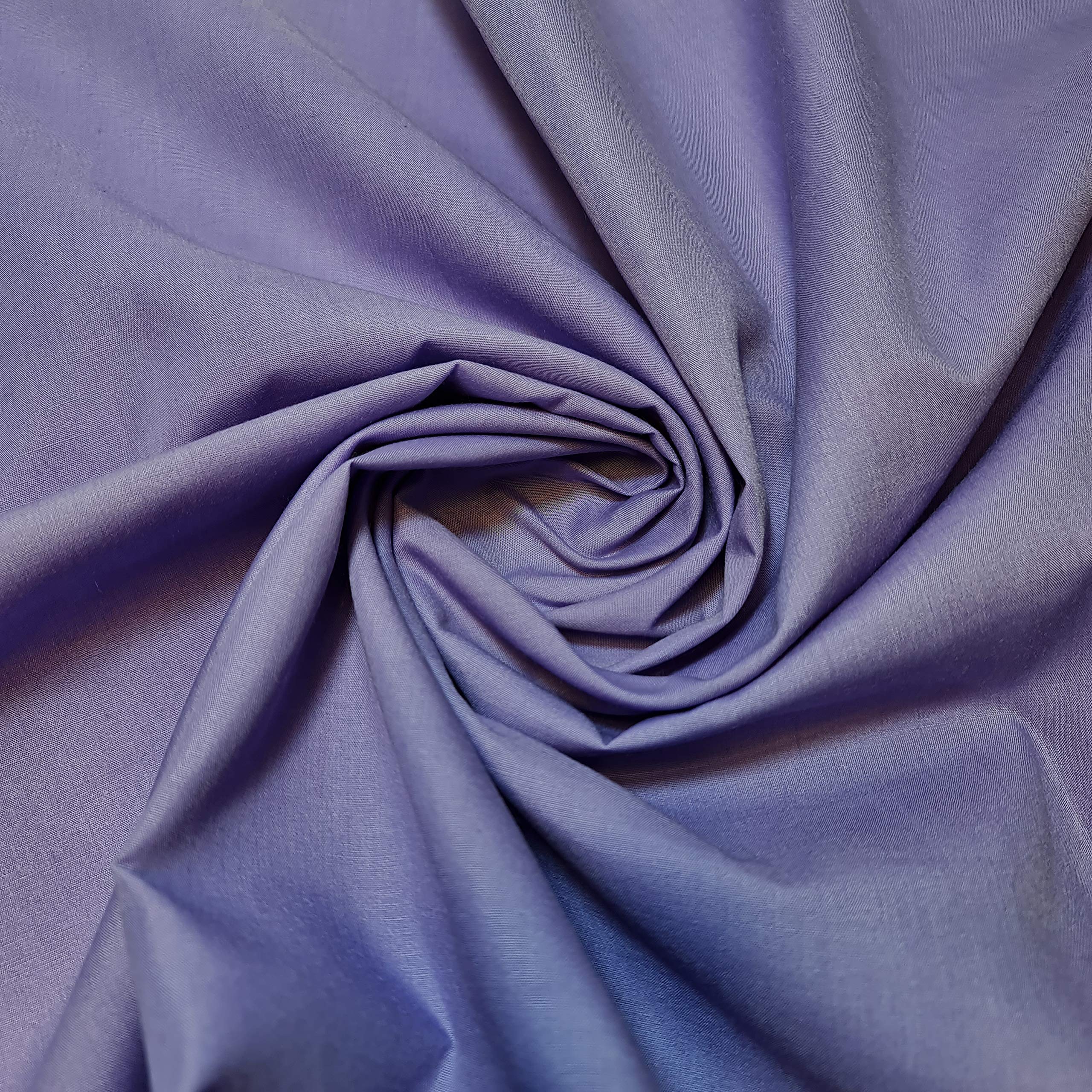 Textile Station Plain/Solid Dyed Polyester Polycotton Dress Craft Fabric Material 44" - 112 cm Wide Sold As 1 Meter Pre - Cut Lengths (Available in 42 Colours)(Mauve, 10 Meter)