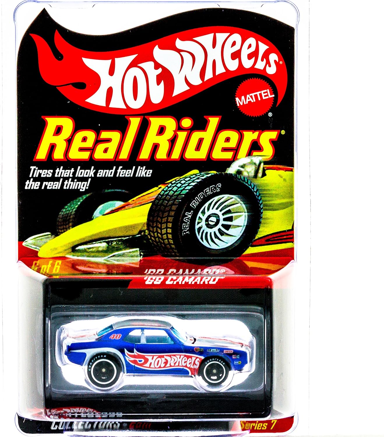 Mattel 2007 Hot Wheels Red Line Redline Club Exclusive Real Riders '69