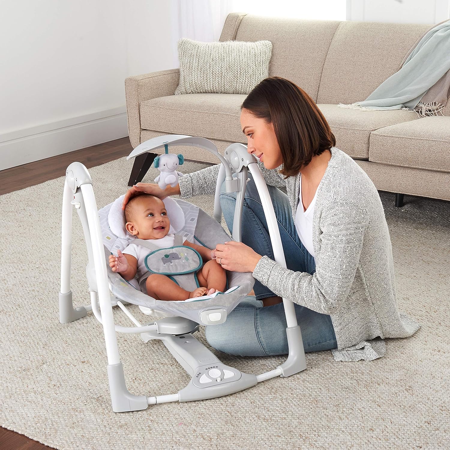 ingenuity baby swing amazon