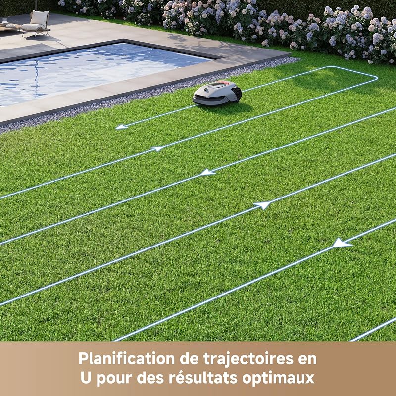 A1 Pro Robot Tondeuse sans Fil Périphérique, Recommandé 2000 m²