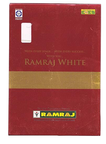 Men's Cotton Dhoti with Gift Box (Green Border in White, Free Size)