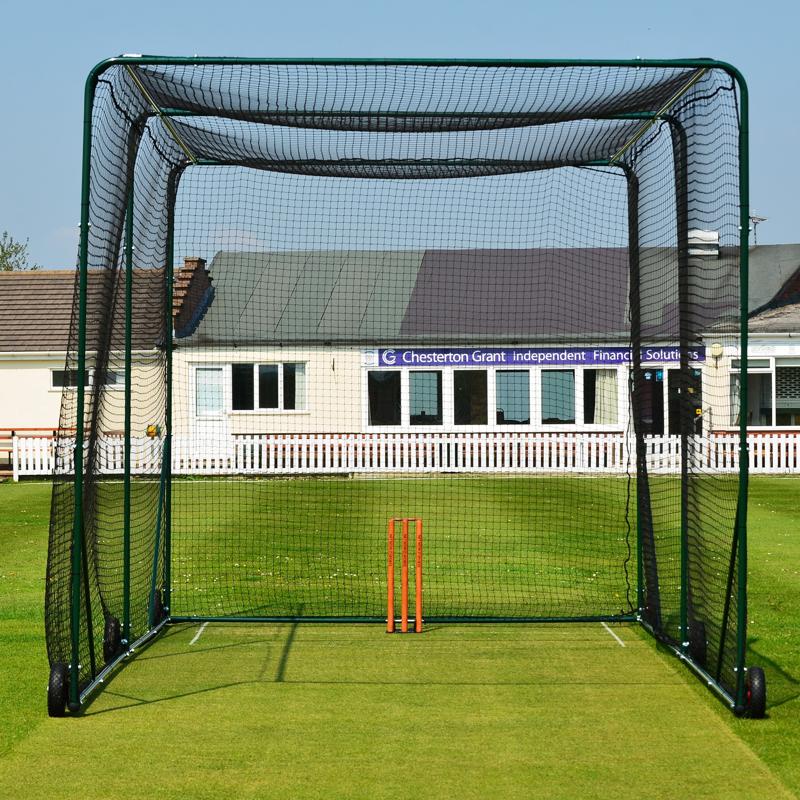 Fortress Mobile Cricket Cage 24ft x 10ft x 10ft Portable Cricket Nets